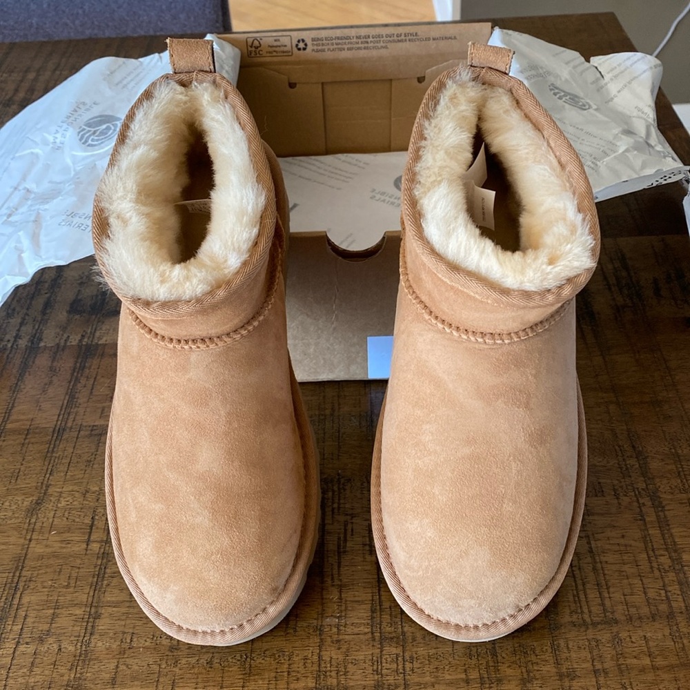 Women’s UGG Classic Short Boots - NEW in Box. Never been worn.